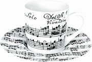 Vivaldi Libretto/white - espresso