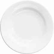 Soup plate/Bílý - hluboký talíř (4 ks)