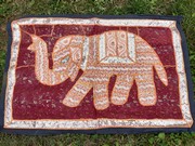 Indická patchwork dekorace 90 x 60cm