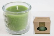 Vonná svíčka green tea sklo 10cm